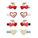 Red Cherries Mini Hair Clip Set — MIMI & LULA