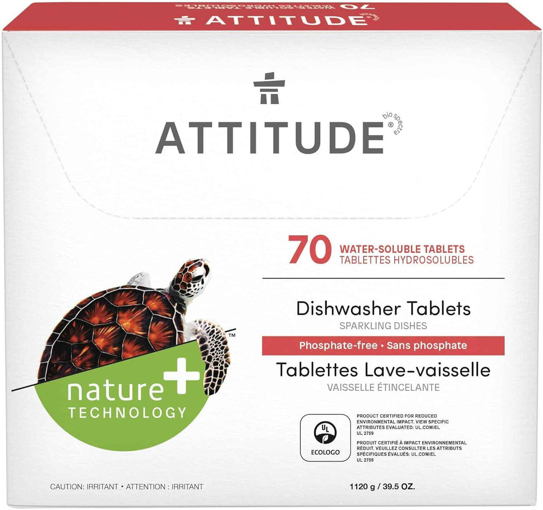 Tablete pentru masina de spalat vase Attitude 70 buc