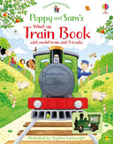 Coperta cărții Poppy and Sam's Wind-up Train Book de la Usborne
