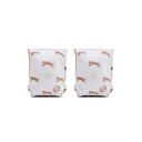 Pereche de brațări gonflabile Beige Roamer cu imprimeu leopard — Swim Essentials