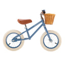 Bicicletă fără pedale Banwood albastră, vedere laterală