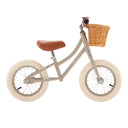 Bicicletă fără pedale Banwood bej, vedere laterală