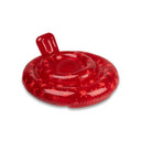 Colac gonflabil Red Crabby cu suport pentru bebeluș, vedere frontală