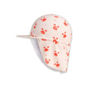 Șapcă UV Red Crabby cu imprimeu de crabi și protecție pentru ceafă