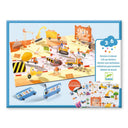 Stickere 3D reutilizabile „Vehicule” — Djeco