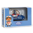 Mașinuță Crazy Motors Space Police, în ambalaj