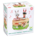 Cutie muzicală Melodia grădinii Djeco, în ambalaj