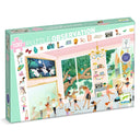 Cutia puzzle-ului de observație Școala de dans, 100 de piese — Djeco