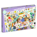 Cutia puzzle-ului de observație Petrecerea lui Jenny, 54 de piese — Djeco