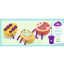 Setul de modelaj Mapatabestioles cu plastilină și forme de insecte