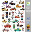 Set de 160 de stickere metalizate „Crazy Motors” — Djeco