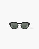 Ochelari de soare pentru copii #C Black — IZIPIZI, vedere frontală