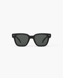 Ochelari de soare ROAD Black — IZIPIZI, vedere frontală