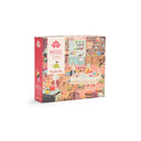 Cutia puzzle-ului de observație Anotimpuri — Moulin Roty