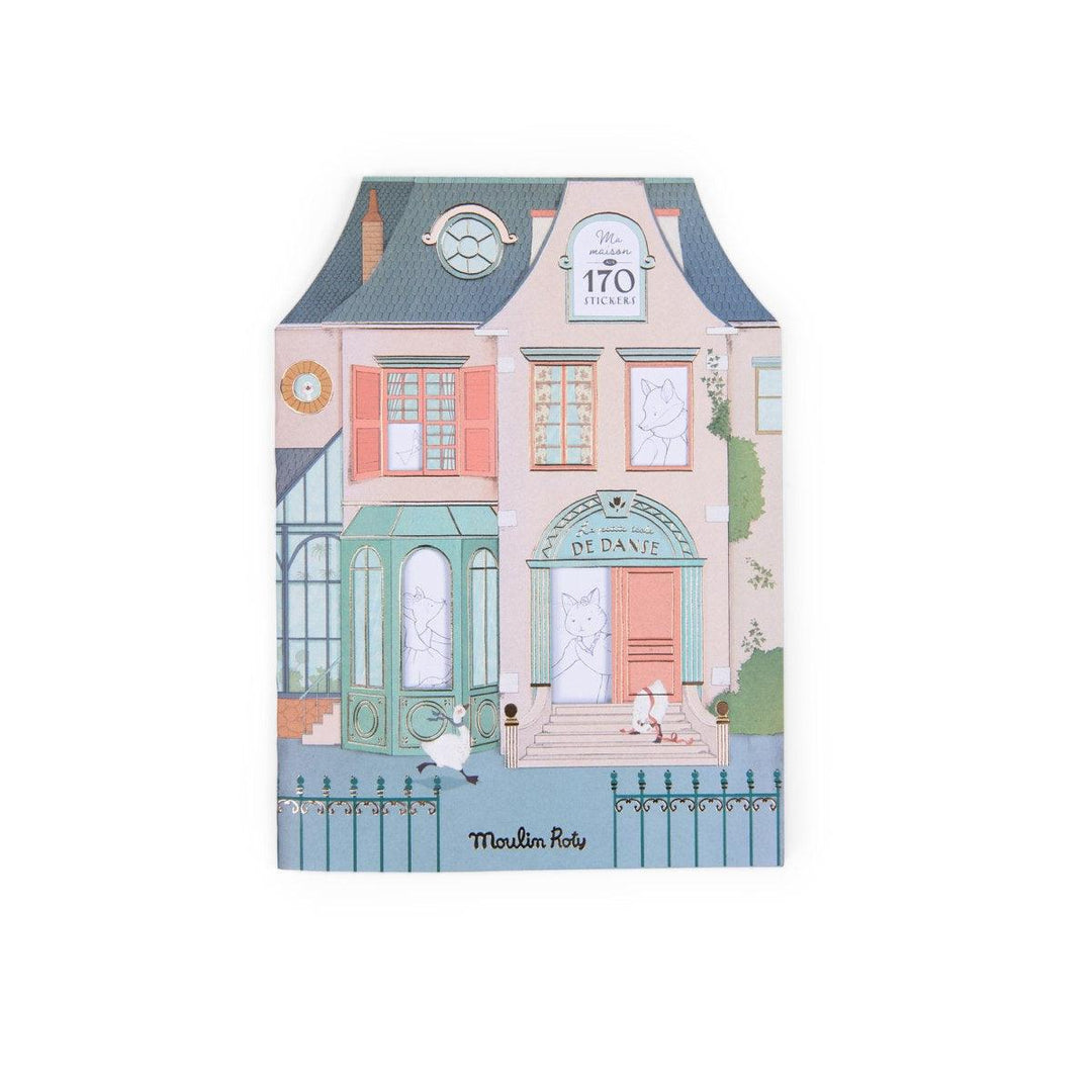 Cartea de colorat + 170 stickers "La Petite Ecole de Danse" - Carousel