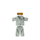 Pijama verde-deschis pentru Tata Șoricel Maileg, set din două piese