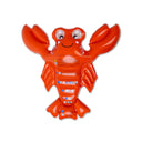 Saltea gonflabilă Lobster Red Lenny în formă de homar, vedere frontală