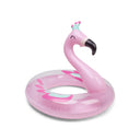 Colac gonflabil Flamingo Pink, vedere din unghi stânga