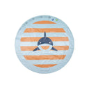 Covoraș gonflabil cu jeturi de apă Tropical Shark, vedere de sus