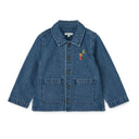 Jachetă denim Liewood pentru copii, vedere frontală
