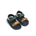Sandalele Monty Hunter Green Liewood, văzute din față
