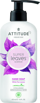 Săpun lichid de mâini Super Leaves, Frunze de ceai alb 473 ml, ATTITUDE - Carousel