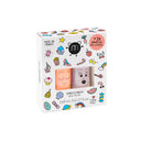 Cutia setului CRAC Nailmatic cu două oje și 24 de stickere