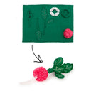 Kit de cusut Ramona the Radish Oli & Carol, cutia și piesele textile