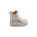 Ghete Kheera Iepuraș, Silver Metallic Leather – imagine oficială 4