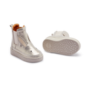 Ghete Kheera Iepuraș, Silver Metallic Leather – imagine oficială 6
