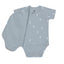 Body cu maneca scurta light blue(3-6 luni)