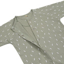 Pijama GOTS Speckles olive (marimea 56) - Carousel