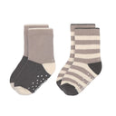 Șosete antiderapante 2 buc. Anthracite Taupe 19-22 - Carousel