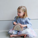 Gentuta curcubeu roz