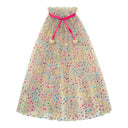 Pelerina cu inimioare curcubeu