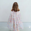 Pelerina cu inimioare curcubeu