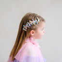 Set agrafe de par mini cu unicorn si stelute