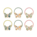 Set mini elastice de par ,,Floral Butterfly"
