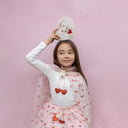 Fustița tutu Cutesy Bow purtată cu pelerină și cutie de bijuterii Cute Kitty