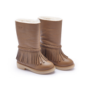Ghete Daffy, Lavender Brown Leather – imagine oficială 1