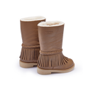 Ghete Daffy, Lavender Brown Leather – imagine oficială 4