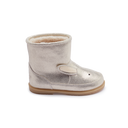 Ghete Xelly Iepuraș, Silver Metallic Leather – imagine oficială 5