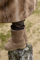 Ghete Aniq, Taupe Suede – imagine oficială 2