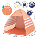 Cort de plaja cu protectie UV