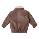 Jachetă din piele Yuki Urs, Cognac Leather – imagine oficială 1