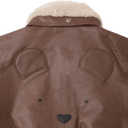 Jachetă din piele Yuki Urs, Cognac Leather – imagine oficială 7