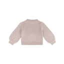 Pulover din lână merino Denna Pisică, Ash Rose Melange – vedere din spate