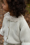Cardigan Rikkie, Oyster Grey – imagine oficială 2