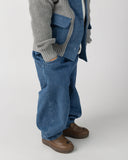Pantaloni Dinotje, Vintage Blue – imagine oficială 3