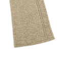 Pantaloni Penelopa, Sesame Melange – detaliu tricot lateral